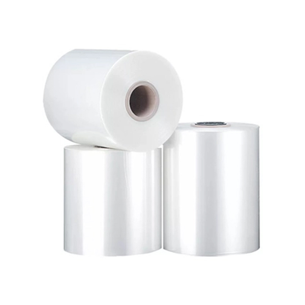 Single Flat POF Shrink Film Material Shrink Wrap Foil Untuk Bahan Kimia Sehari-hari