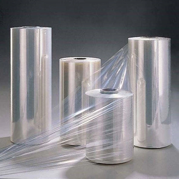 Ketebalan 15 Mikron Pusat Dilipat Bahan POF Shrink Film Untuk Pengering Pakaian